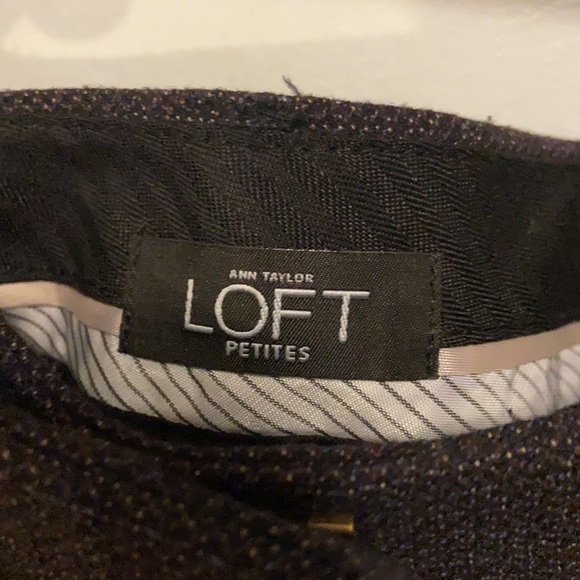 LOFT Julie Trouser-NAVY - Picture 3 of 5